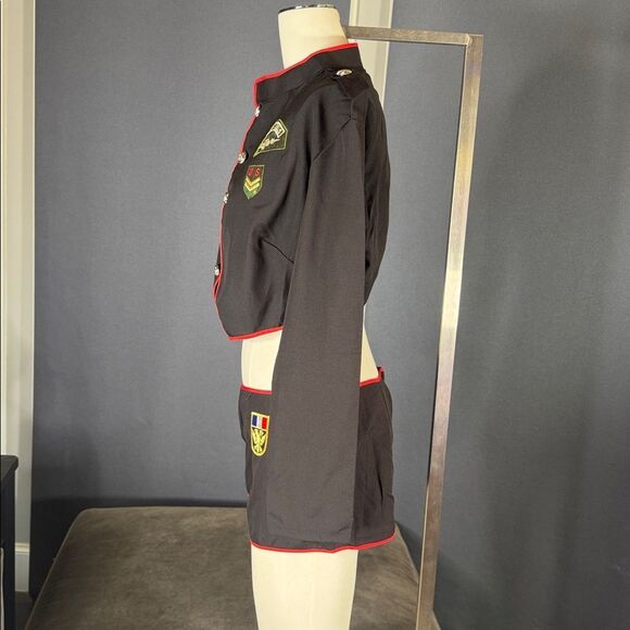 Leg Avenue Black Sexy Trooper Uniform Costume Halloween Cosplay Size L NEW *READ - Picture 7 of 14